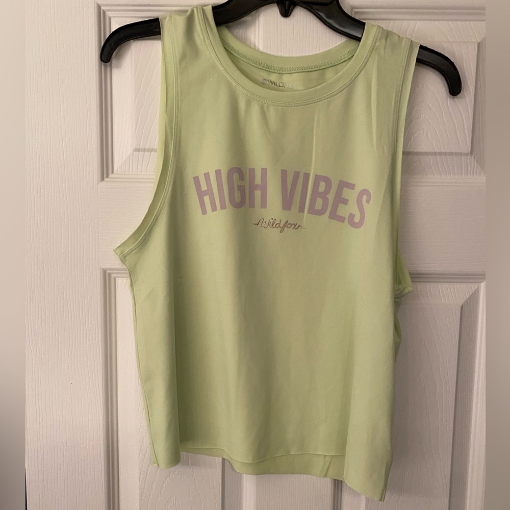 Wildfox Vibes Crop Tank